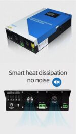 Anern 3.5KW/5.5KW Pure Sine Wave Solar Inverter 100A MPPT Hybrid Inverter 24V/48V 500VDC PV Input 230VAC Converter Hybrid Off Grid Inverter - Image 7