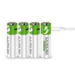 AA 1.5V Lithium Battery Rechargeable 2600mWh  with Type-C USB Charging Cable / Port (2pcs / set) - Image 5