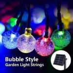 8 Lighting Modes 50 LED 7 Meters Outdoor Waterproof Holiday Light Solar Christmas Decoration LED String Light
