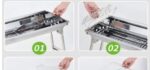 Foldable Stainless Steel BBQ Grill, Portable Charcoal Grill Barbecue, Camping Tabletop Grill for Outdoor Camping Cooking - Image 6