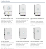 DEYE Hybrid Inverter Single Phase 5kW, 6kW, 8kW, Output Voltage 120V/240V, Battery Voltage 40V - 60V - Image 11