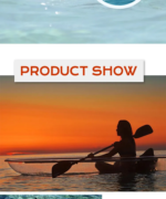 KAYAK, Double, Ttransparent complete with two paddles and acessories - Image 8