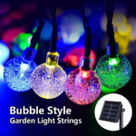 8 Lighting Modes 50 LED 7 Meters Outdoor Waterproof Holiday Light Solar Christmas Decoration LED String Light - Image 9