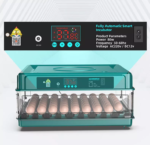 Fully Automatic High Quality Incubator Incubator Dual Power 12 VDC  (Battery Not Included)  / 220 VAC  - NEW DESIGN with Watering System (Bottle not included)
