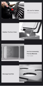 Alpicool CF55 mobile Fridge Freezers for outdoor camping site AC/DC 12/24V DC compressor 2 zone fridge and freezer 2 in 1 cooler box (NO BATTERY) - Image 11