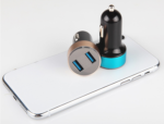 5V Dual USB Port Fast Car Charging Aluminum Alloy Car Charger Adapter Car Charger3.1A - Image 9