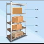 BOLTLESS Metal Shelf 5-Layer white