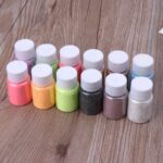 Metallic Multi Color Pearl Powder Pigments for Epoxy Resin Dye Colorant Mixed Color DIY, Non-Toxic 10grams / bottle - Image 3