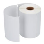 High Quality A6  (4" x 6") Thermal Sticker Paper (500 Sheets per Roll) for waybill printing - Image 4