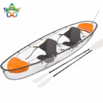 KAYAK, Double, Ttransparent complete with two paddles and acessories - Image 6